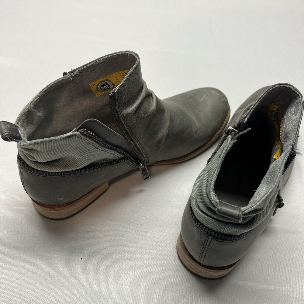 Caterpillar Kiley Slouch Work Ankle Bootie Boot Size 8 - Picture 9 of 10